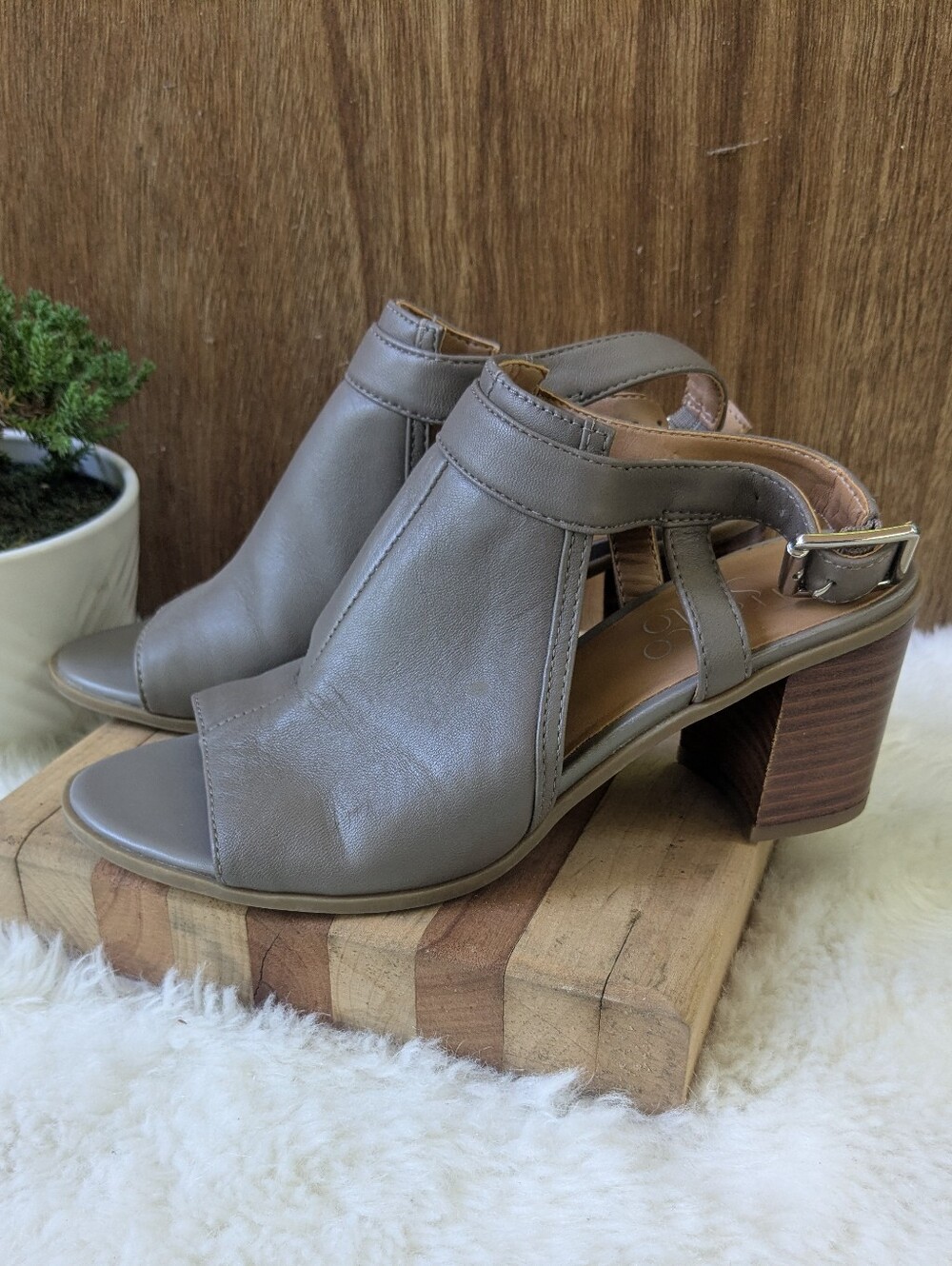 Franco Sarto Leather Heels